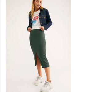 Free People Skyline Midi Skirt